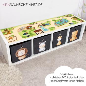 Spielstraße Ikea Kallax 4er - Zoo